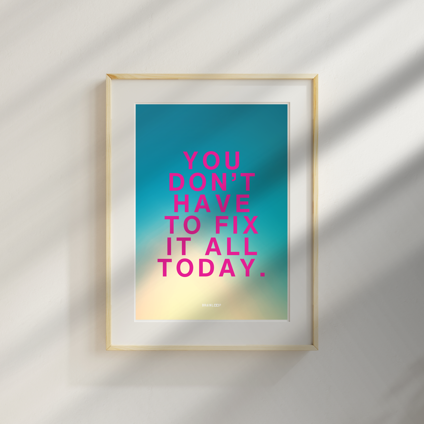 Motivational Art Prints - Fix it all