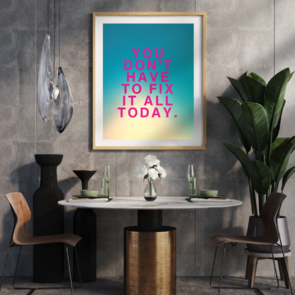 Motivational Art Prints - Fix it all