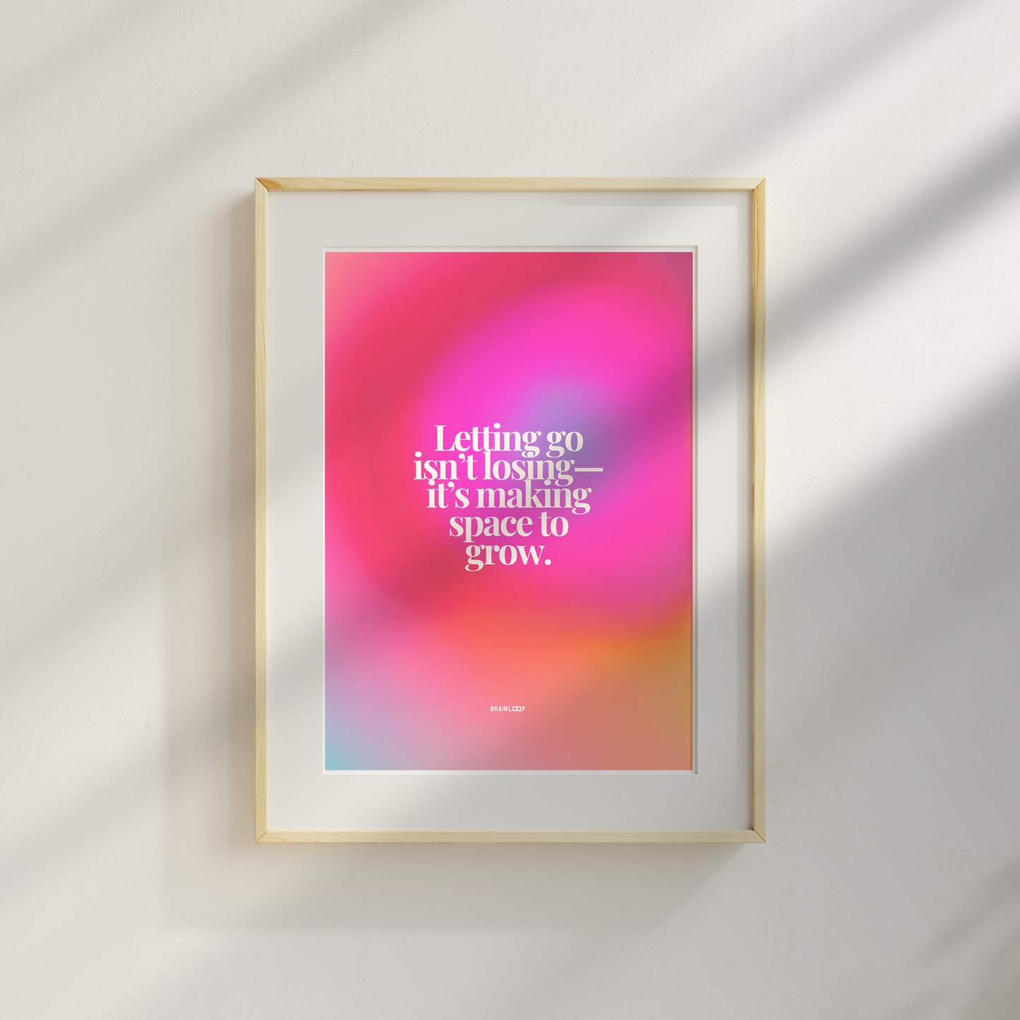 Motivational Art Prints - Letting Go