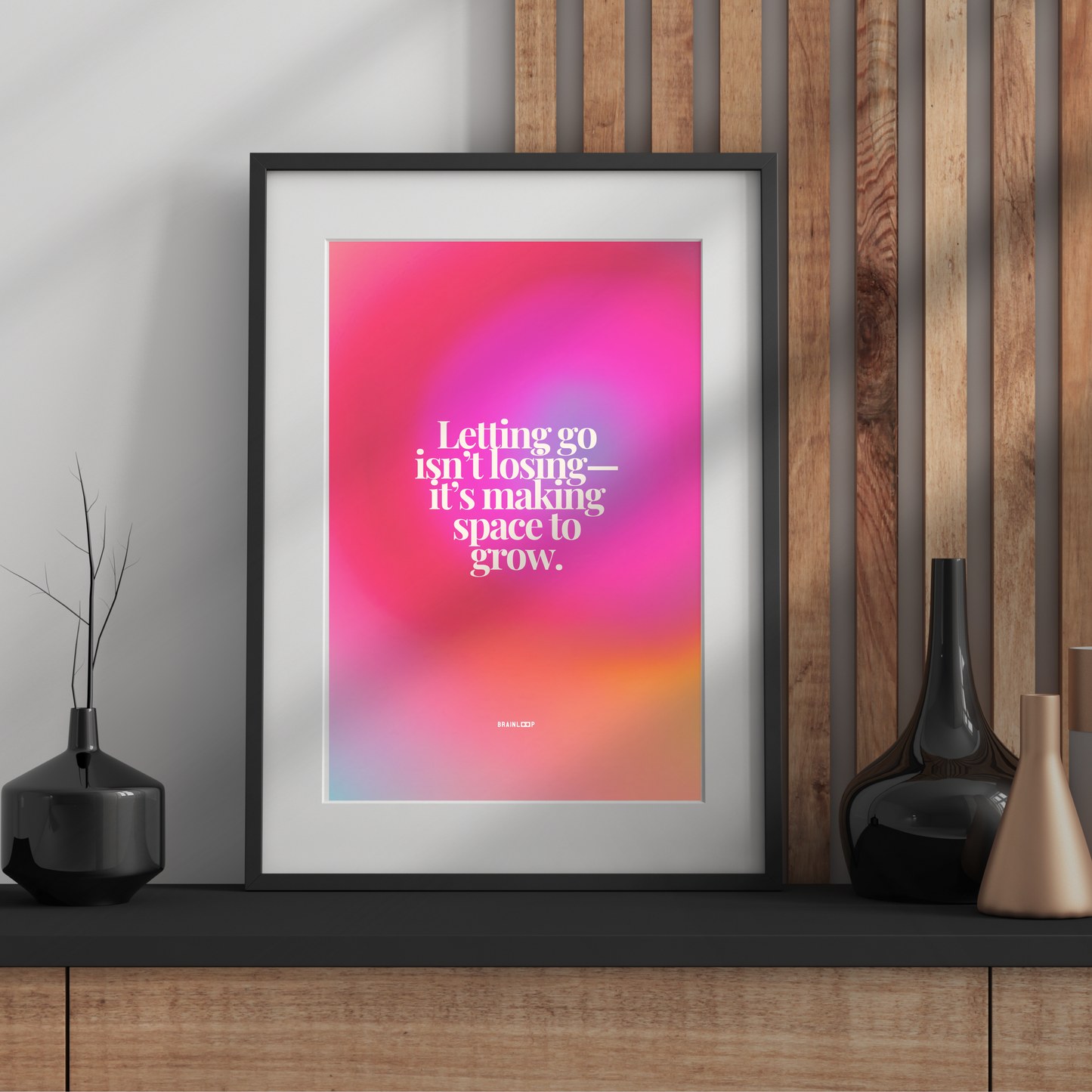 Motivational Art Prints - Letting Go